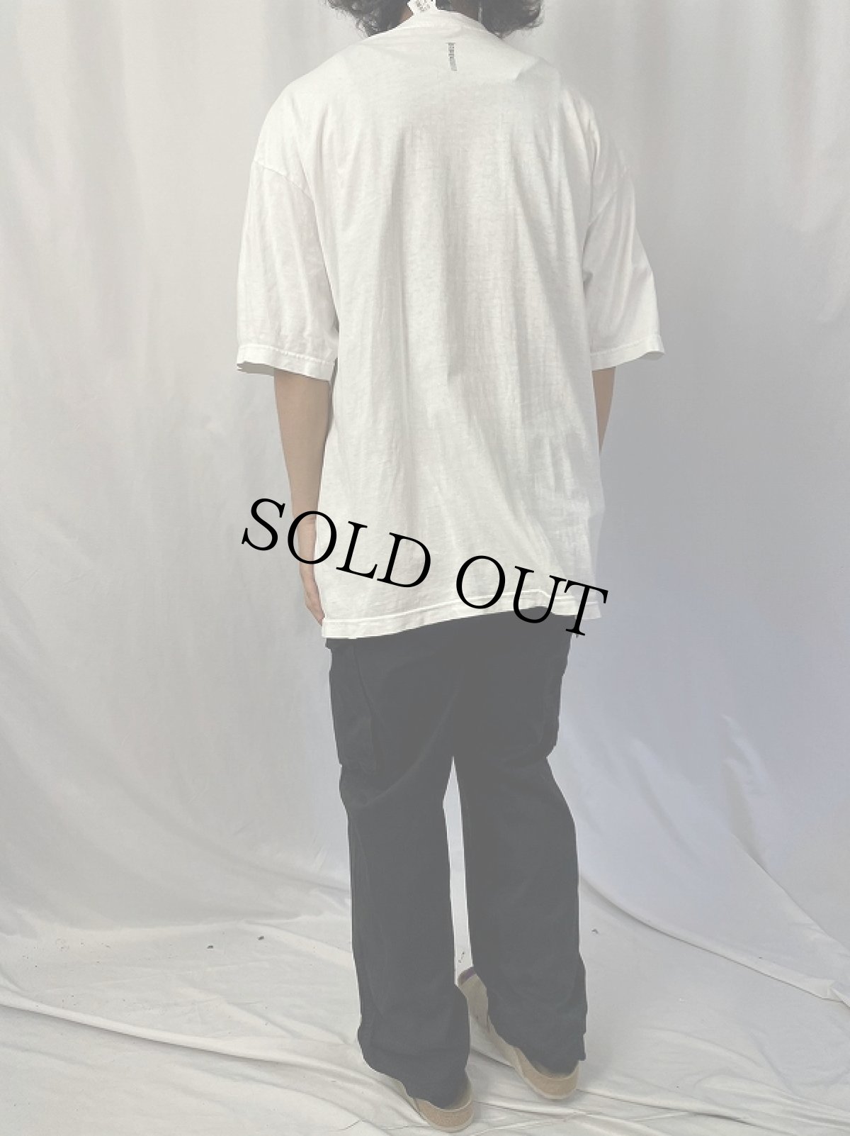 画像4: Levi's SILVERTAB USA製 イラストプリントTシャツ XXL (4)