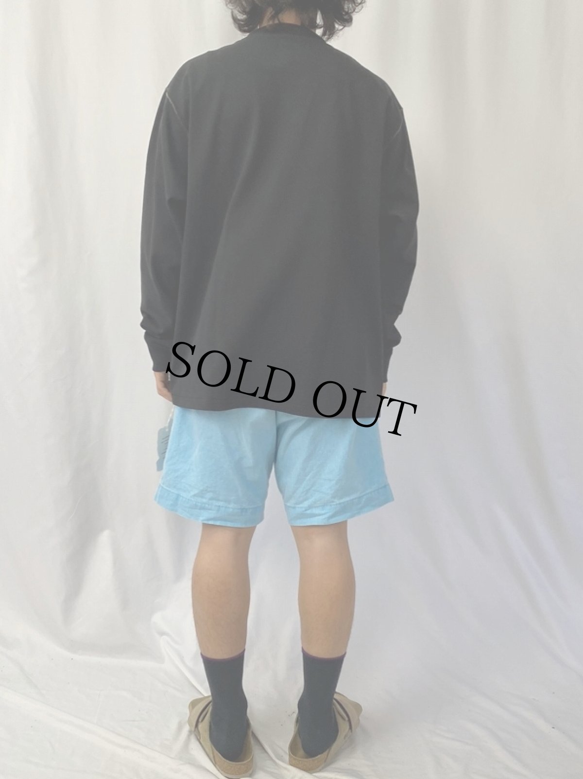 画像4: CULTURES "CULT LOGO T L/S" BLACK 【XL】 (4)