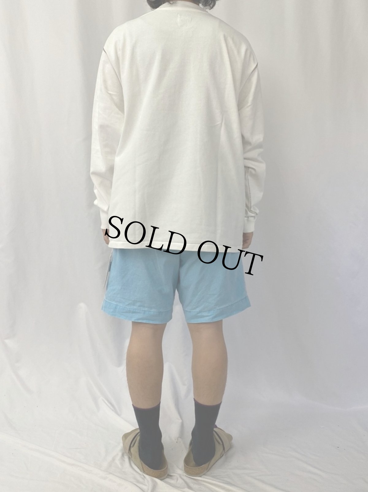画像4: CULTURES "CULT LOGO T L/S" WHITE【XL】 (4)