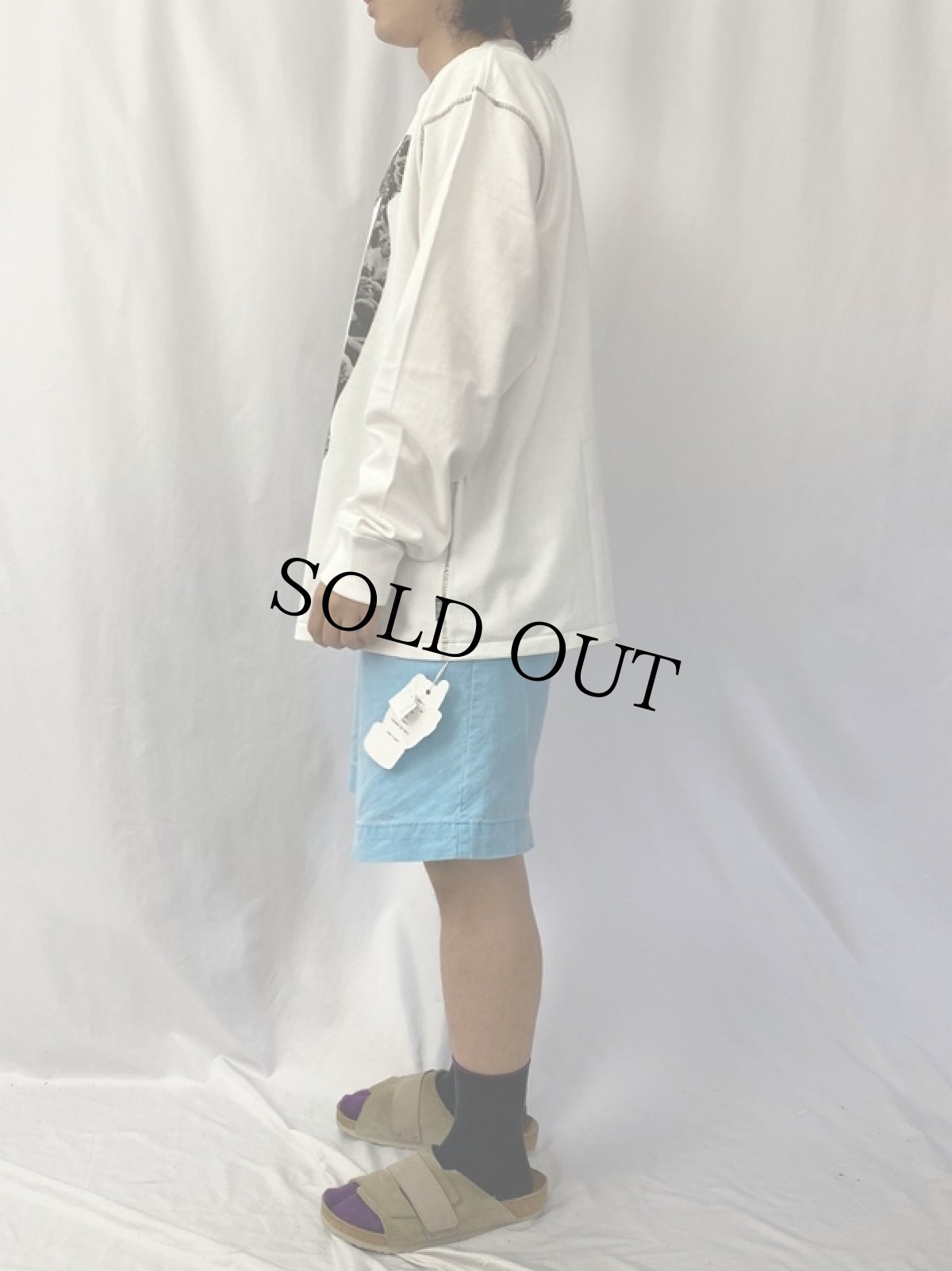 画像3: CULTURES "CULT LOGO T L/S" WHITE【XL】 (3)