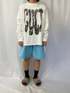 画像2: CULTURES "CULT LOGO T L/S" WHITE【XL】 (2)