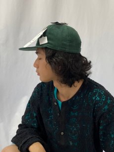 画像3: CULTURES "EMBROIDERY CAP" GREEN【FREE】 (3)