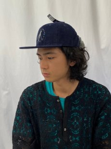 画像2: CULTURES "EMBROIDERY CAP" NAVY【FREE】 (2)