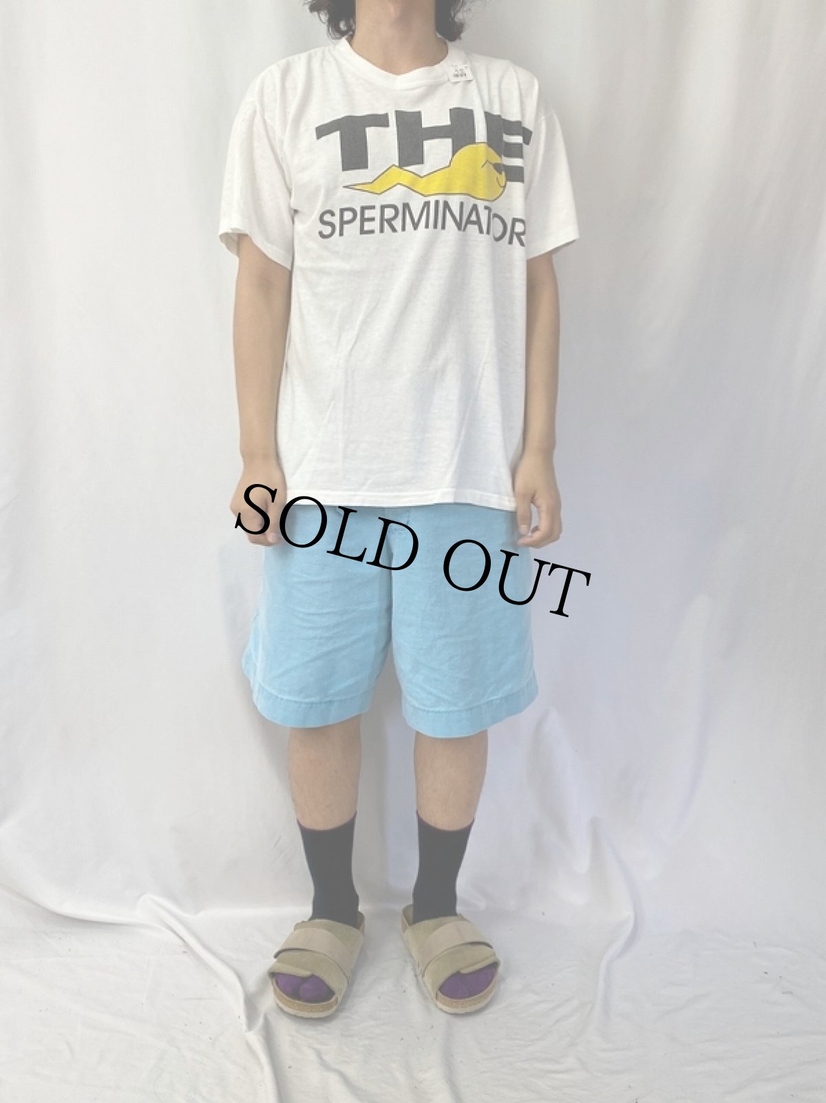 画像2: "THE SPERMINATOR" プリントTシャツ (2)