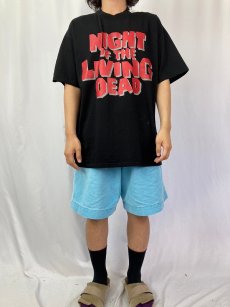 画像3: 2000's "Night of the Living Dead" ホラー映画 プリントTシャツ BLACK XL (3)