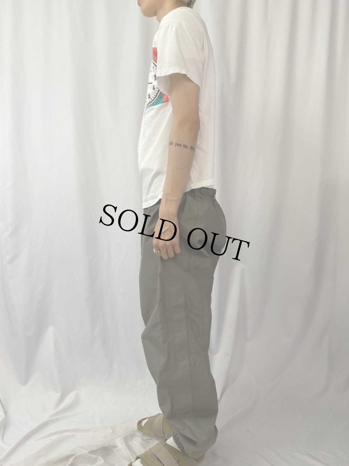 画像3: 90's swatch 時計ブランド ロゴプリントTシャツ (3)