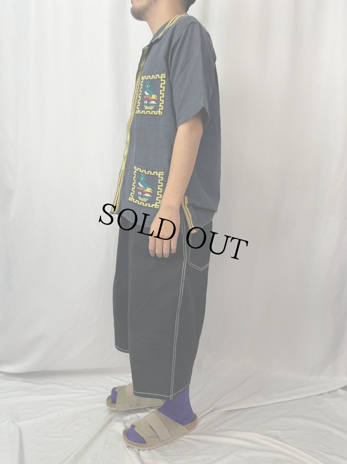 画像3: 60's Paulina's Manufacture ガテマラシャツ (3)