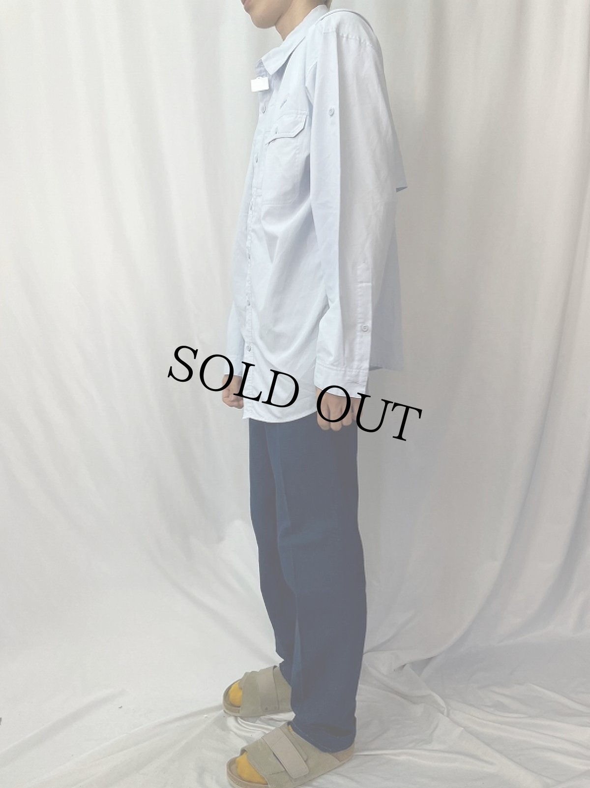 画像3: patagonia フィッシングシャツ L (3)