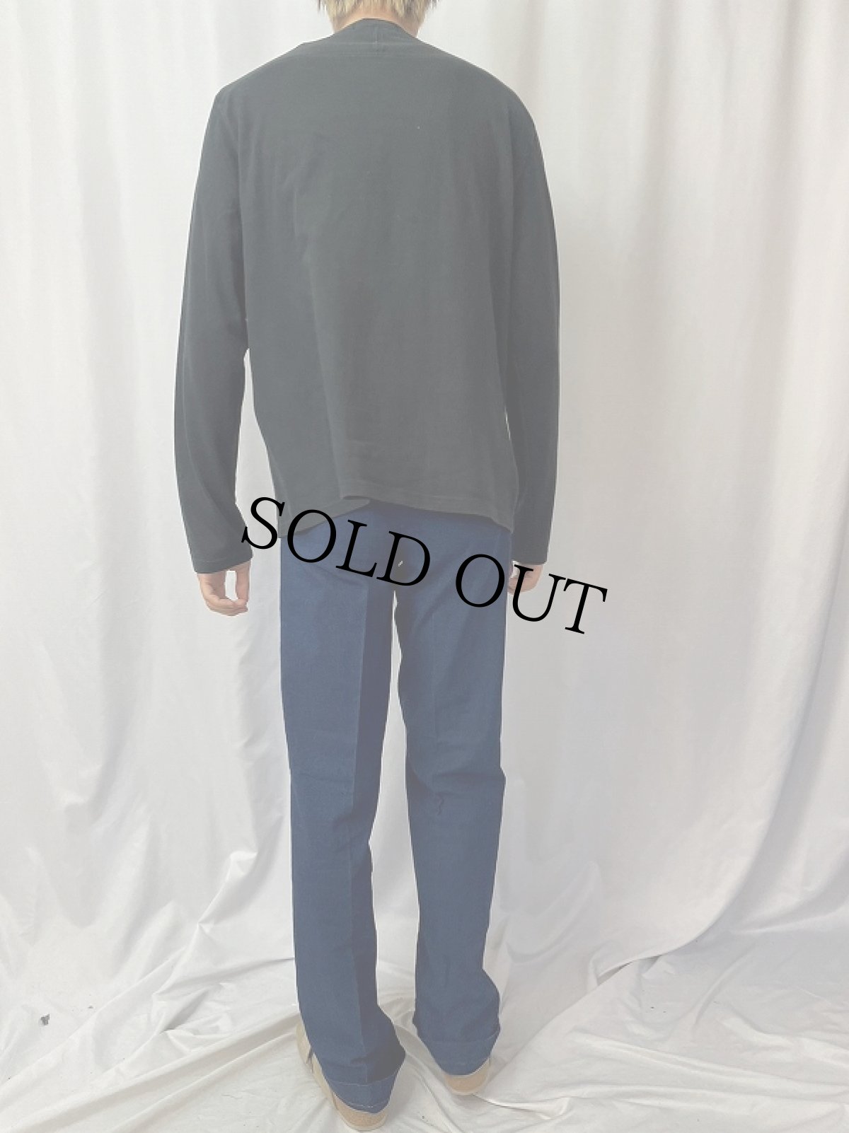 画像4: POLO Ralph Lauren 無地スウェット BLACK L (4)