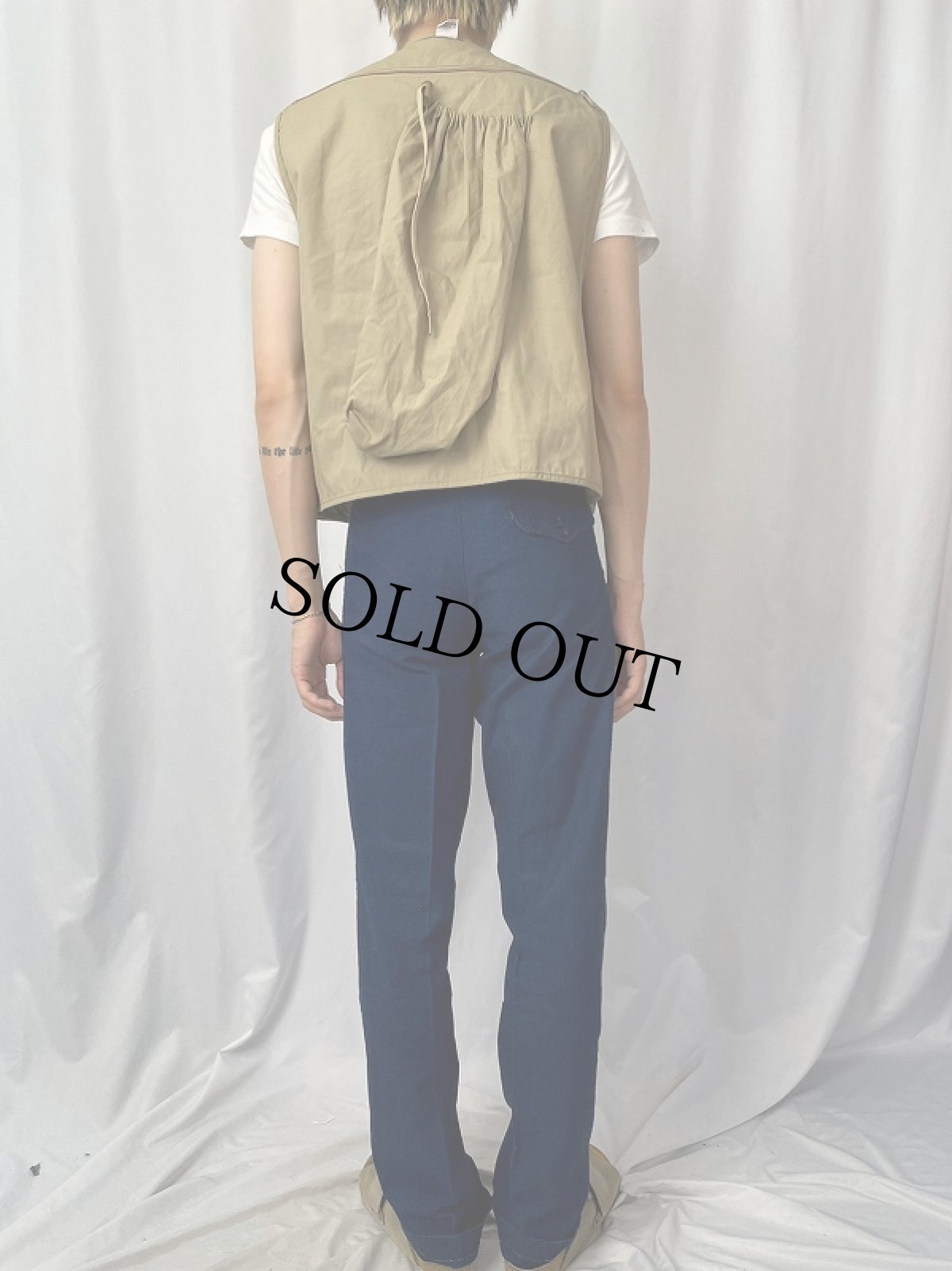 画像4: 70〜80's Columbia フィッシングベスト L (4)