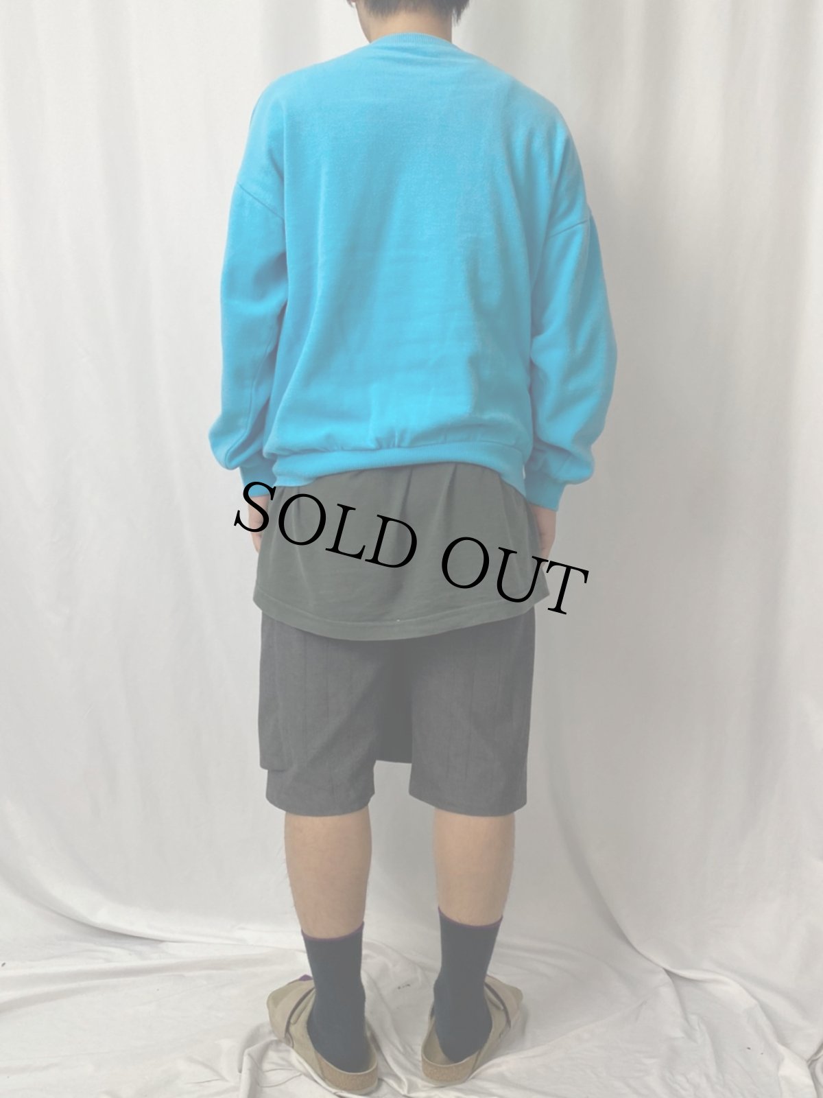 画像4: 前V 鹿の子スウェット L (4)