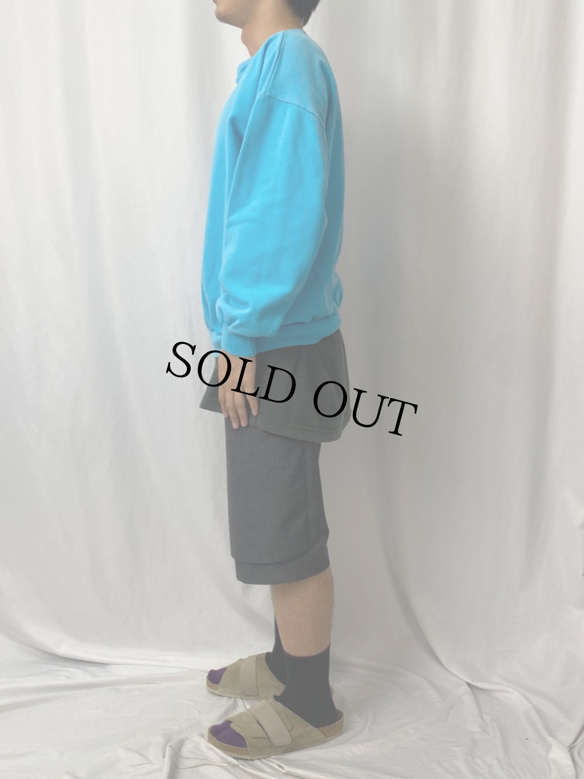 画像3: 前V 鹿の子スウェット L (3)