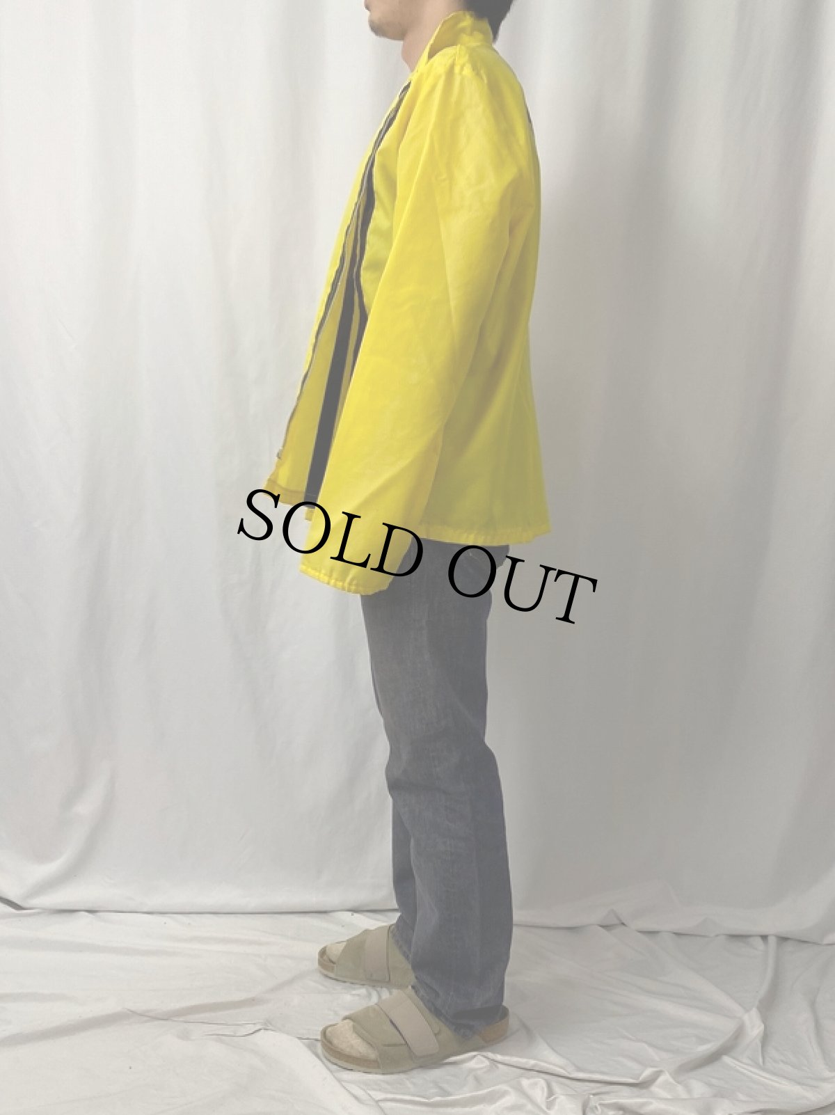 画像3: 80's PENNZOIL USA製 パッチ付きナイロンジャケット XL (3)