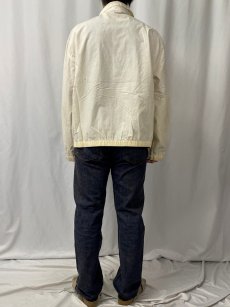 画像4: 90's POLO Ralph Lauren コットン×ナイロン スイングトップ L (4)