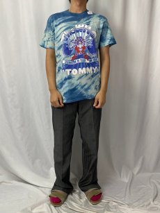 画像2: 【SALE】 80's The Who "TOMMY" Celebrating 25 years ロックバンド タイダイTシャツ L (2)