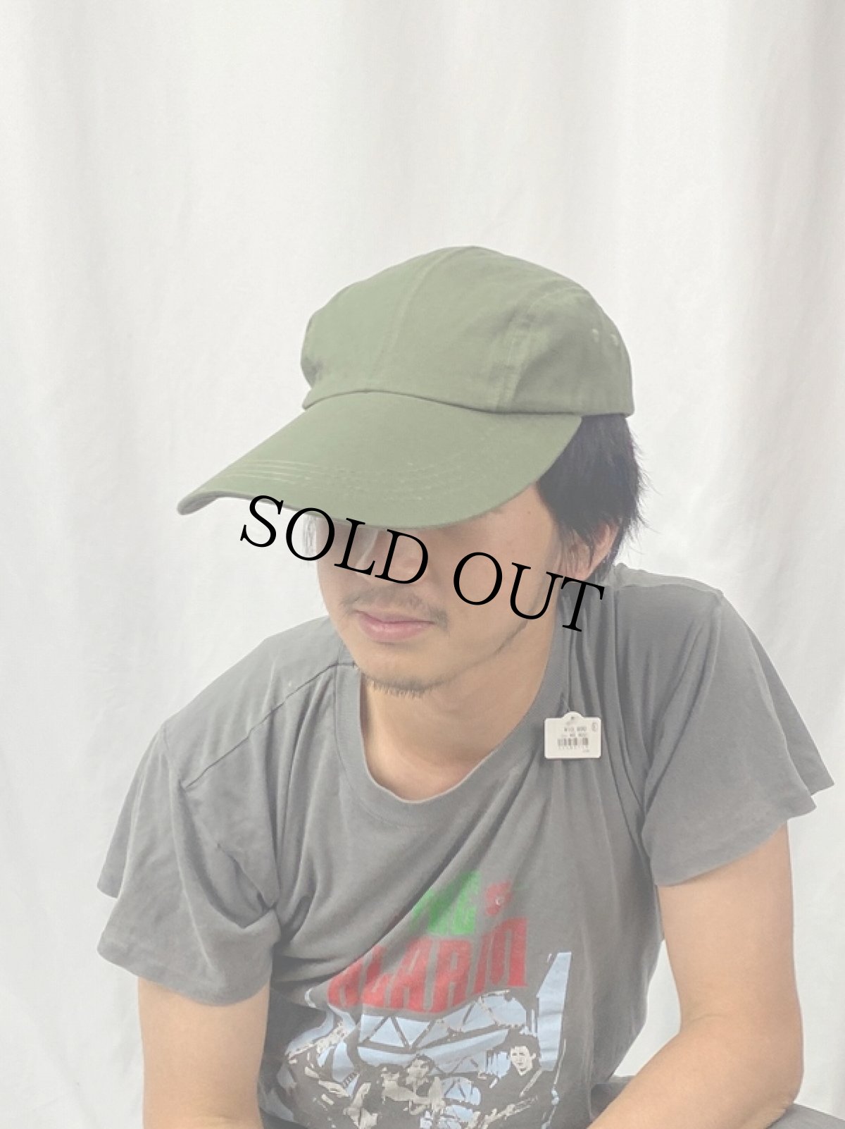 画像2: CTM ロングビル コットンキャップ (2)