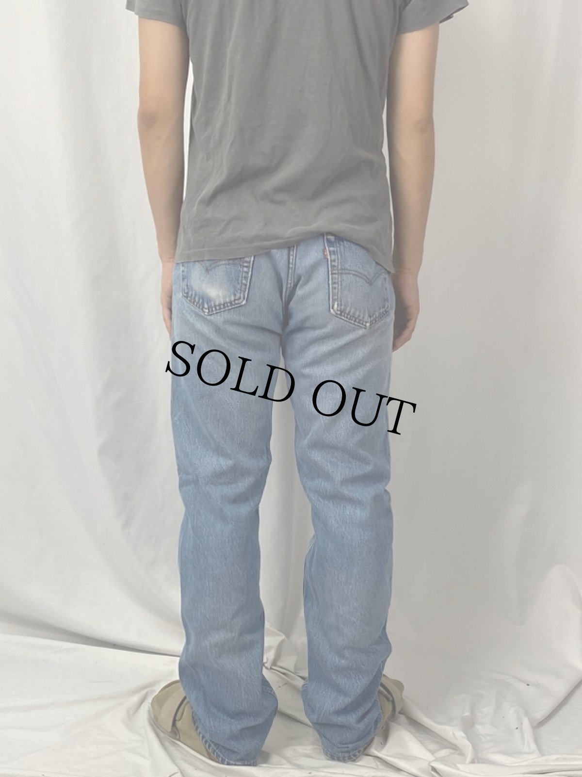 画像4: 90's Levi's 501 USA製 デニムパンツ W32 (4)