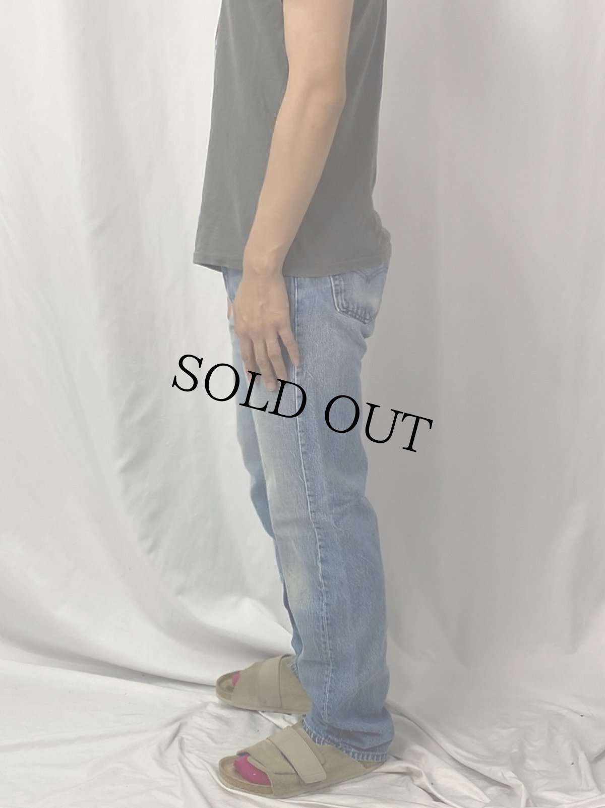 画像3: 90's Levi's 501 USA製 デニムパンツ W32 (3)