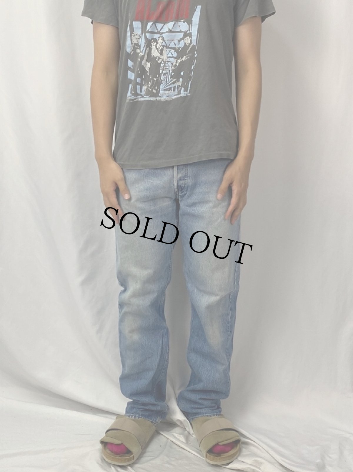 画像2: 90's Levi's 501 USA製 デニムパンツ W32 (2)