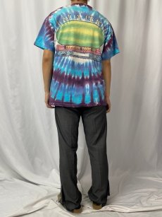 画像4: 90's LIQUID BLUE "The Allman Brothers Band" USA製 ロックバンド タイダイTシャツ L (4)