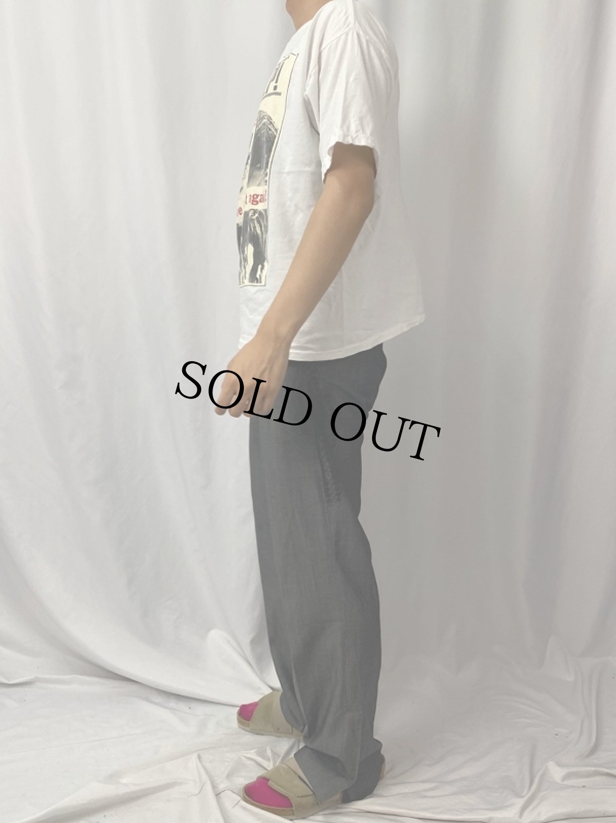 画像3: 90's THE BEATLES "Melody Maker" ロックバンド マガジンプリントTシャツ L (3)