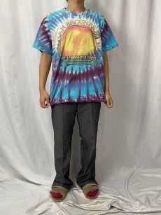 画像2: 90's LIQUID BLUE "The Allman Brothers Band" USA製 ロックバンド タイダイTシャツ L (2)