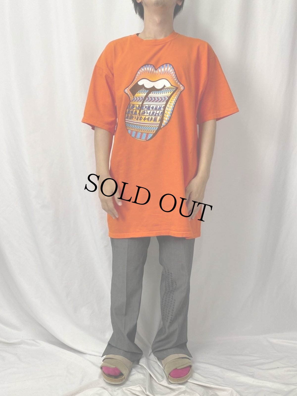 画像2: 90's The Rolling Stones USA製 "BRIDGES TO BABYLON" ロックバンドツアーTシャツ L (2)