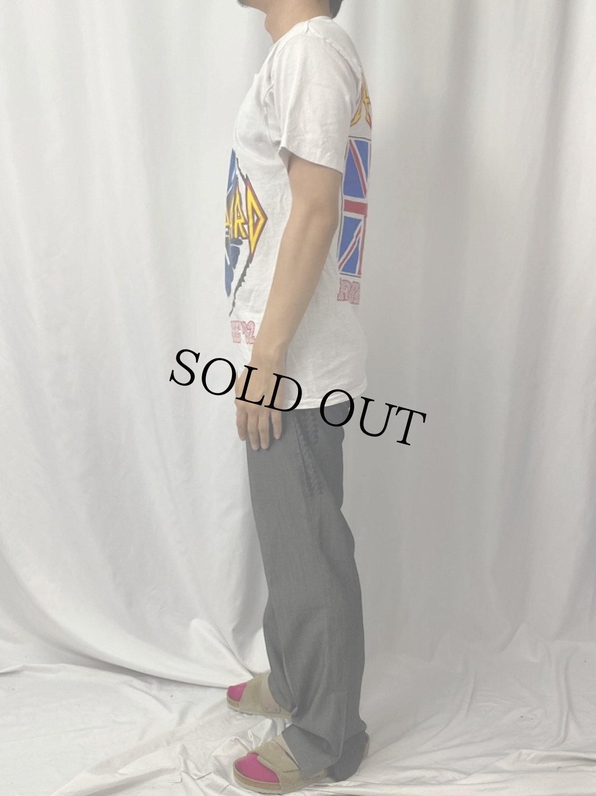 画像4: 90's DEF LEPPARD "ADRENALIZE" ロックバンド アルバムTシャツ L (4)