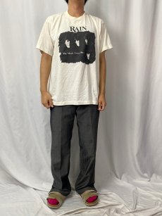 画像2: 90's RAIN USA製 "The Music Lives On..." トリビュートバンドTシャツ XL (2)