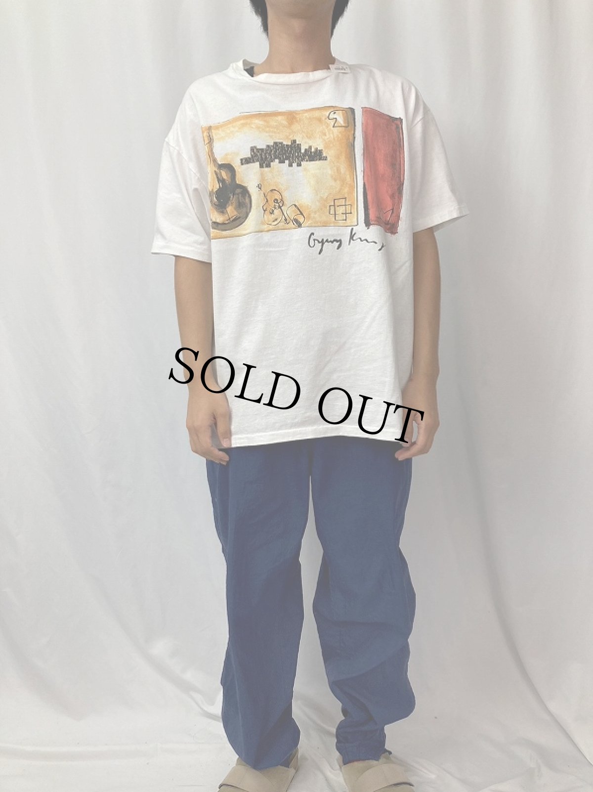 画像3: 90's Gipsy Kings USA製 フラメンコギターバンド プリントTシャツ XL (3)