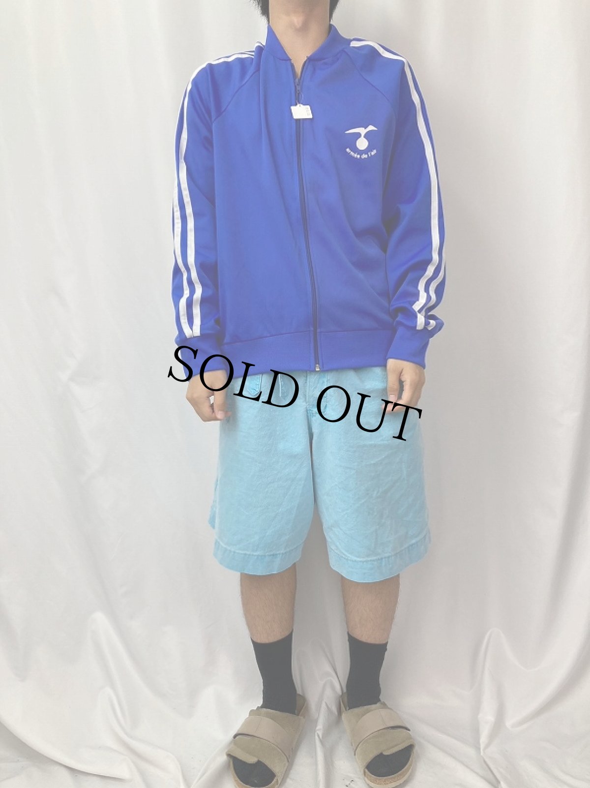 画像2: FRENCH AIRFORCE "Arm?e de l'air" トラックジャケット (2)