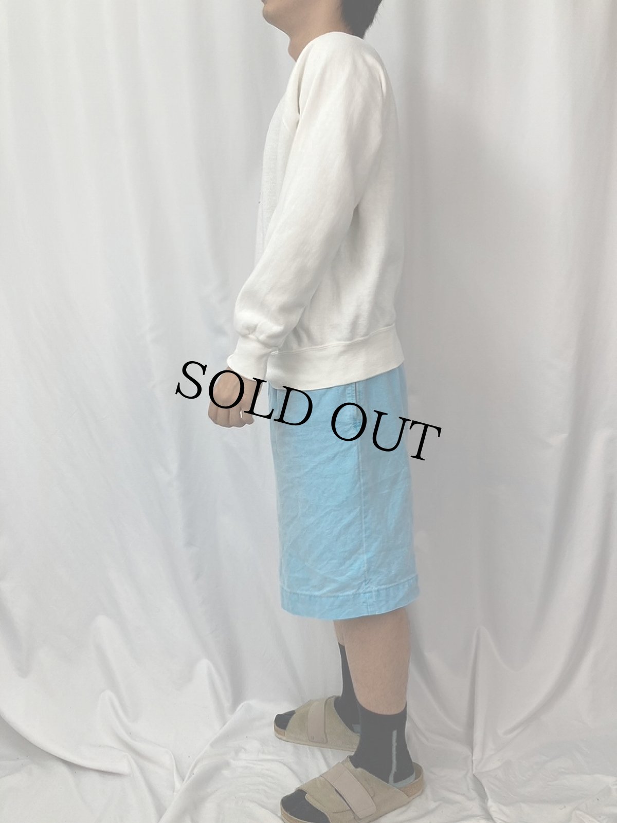 画像3: 80's Jim Benton "mr. dad" シュールイラスト プリントスウェット L (3)