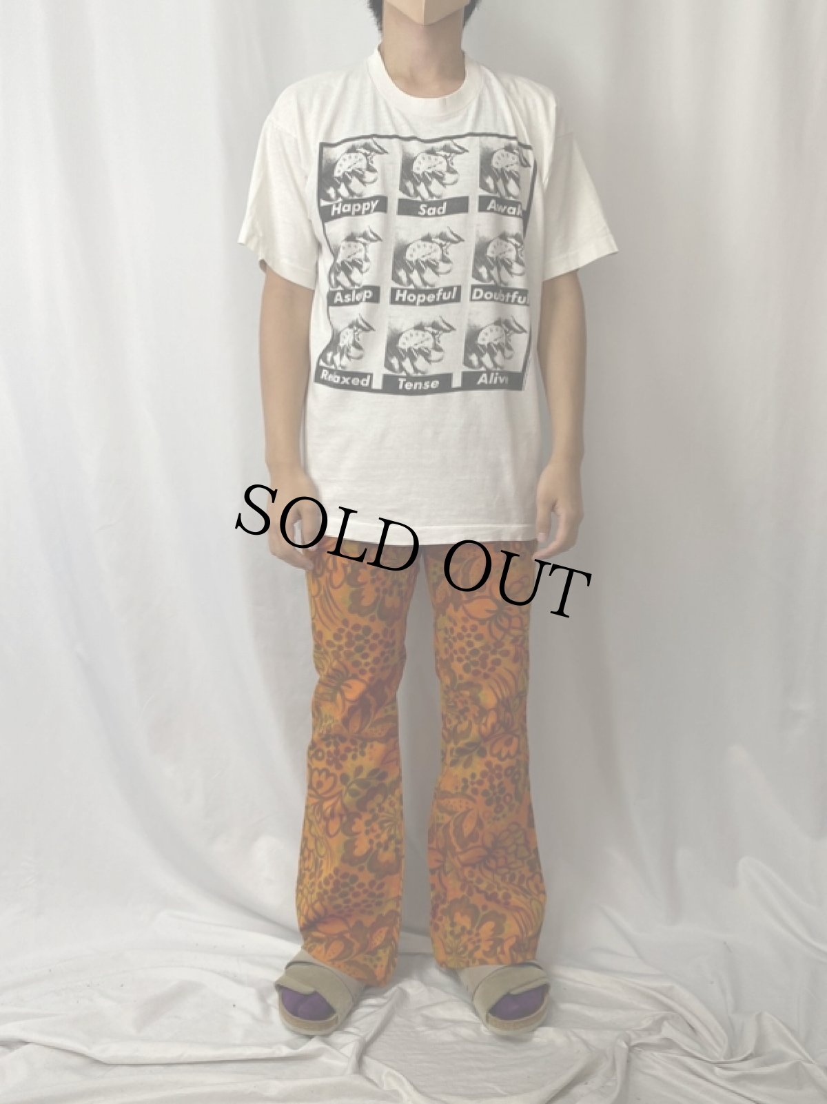 画像2: 90's Barbara Kruger USA製 "FOTOFOLIO UNITED AGAINST AIDS" エイズ撲滅プリントTシャツ L (2)