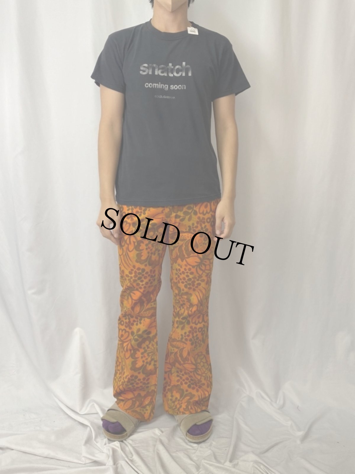 画像2: DOLCE&GABBANA ITALY製 "snatch" コメディ映画プリントTシャツ (2)