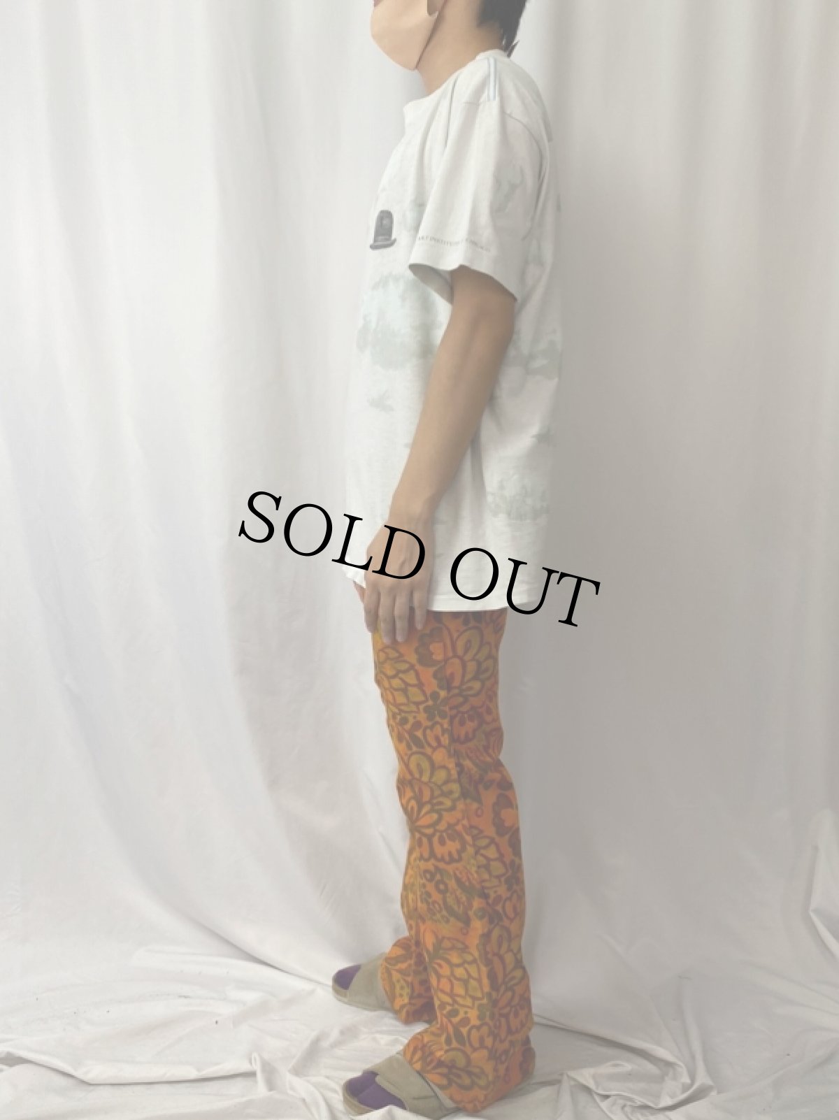 画像3: 90's Rene Magritte USA製 アートプリントTシャツ L (3)