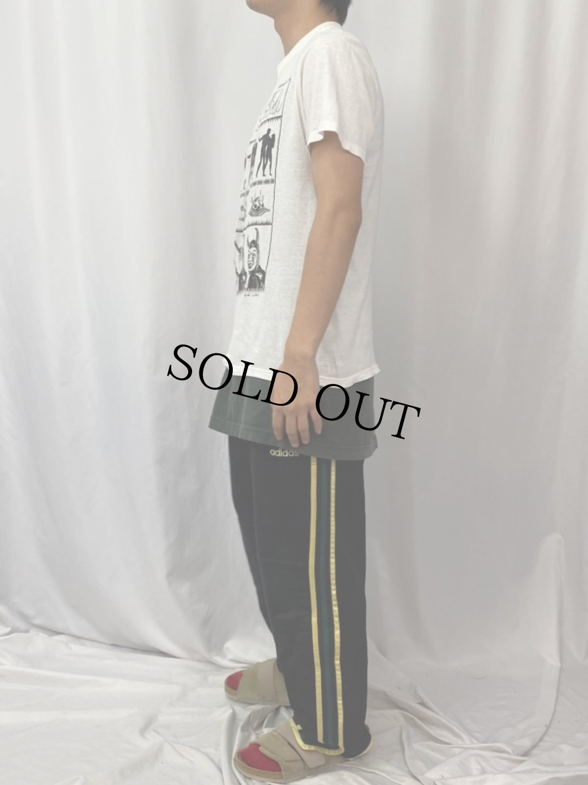 画像3: 80's Ken Brown USA製 アートプリントTシャツ L (3)