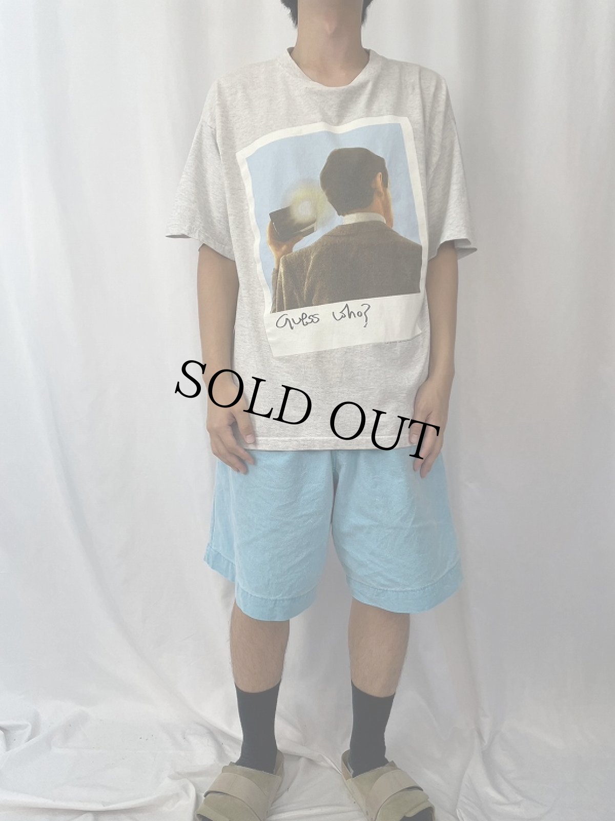 画像3: 90's Mr. Bean コメディアンプリントTシャツ XL (3)