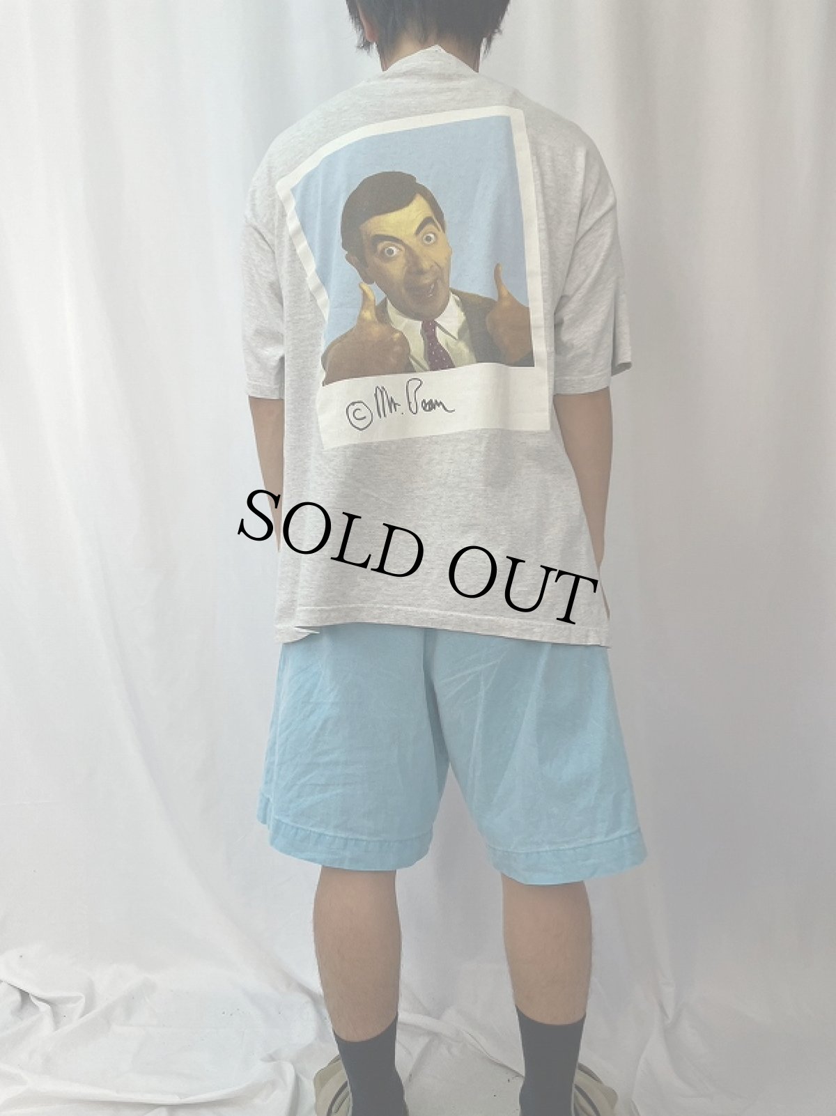画像5: 90's Mr. Bean コメディアンプリントTシャツ XL (5)