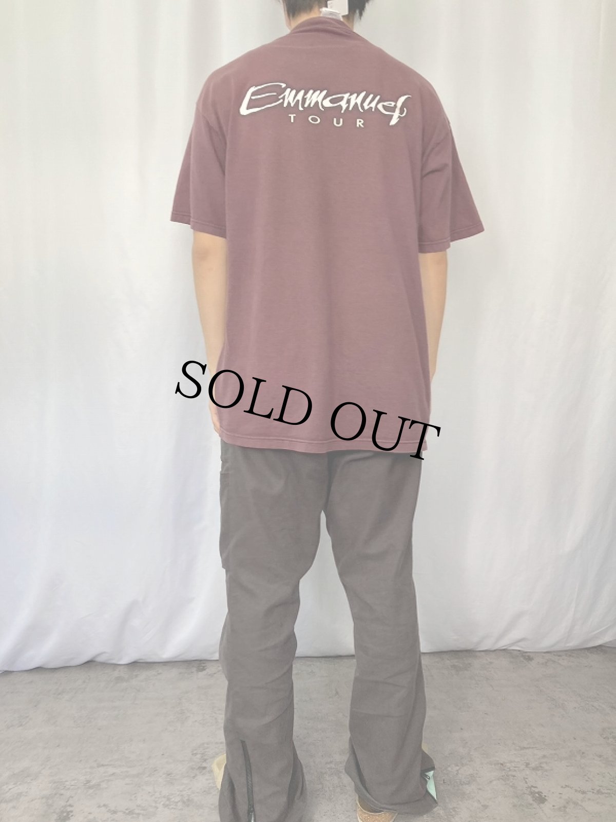 画像3: 【お客様お支払い処理中】90's "Emmanuel" バンドプリントTシャツ XL (3)