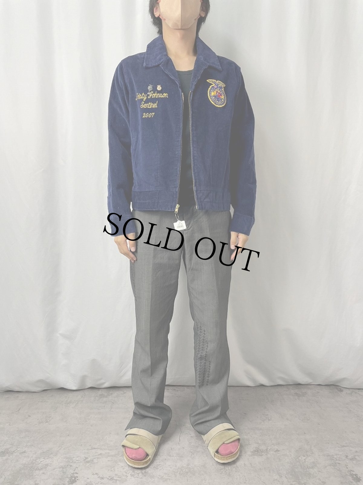 画像2: FFA "OREGON ESTACADA" コーデュロイファーマーズジャケット 42 (2)