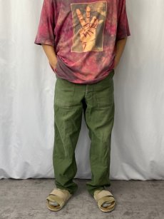 画像2: 50's U.S.ARMY "サイドアジャスタ付き" ベイカーパンツ W28-29 (2)