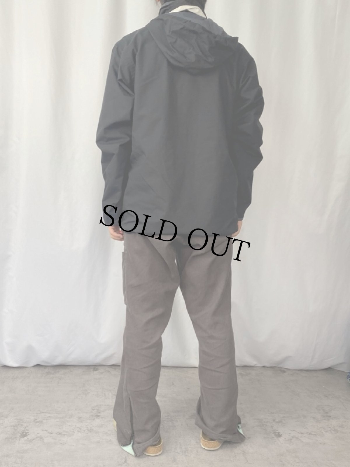 画像3: 90's berghaus ナイロンマウンテンパーカー BLACK M (3)