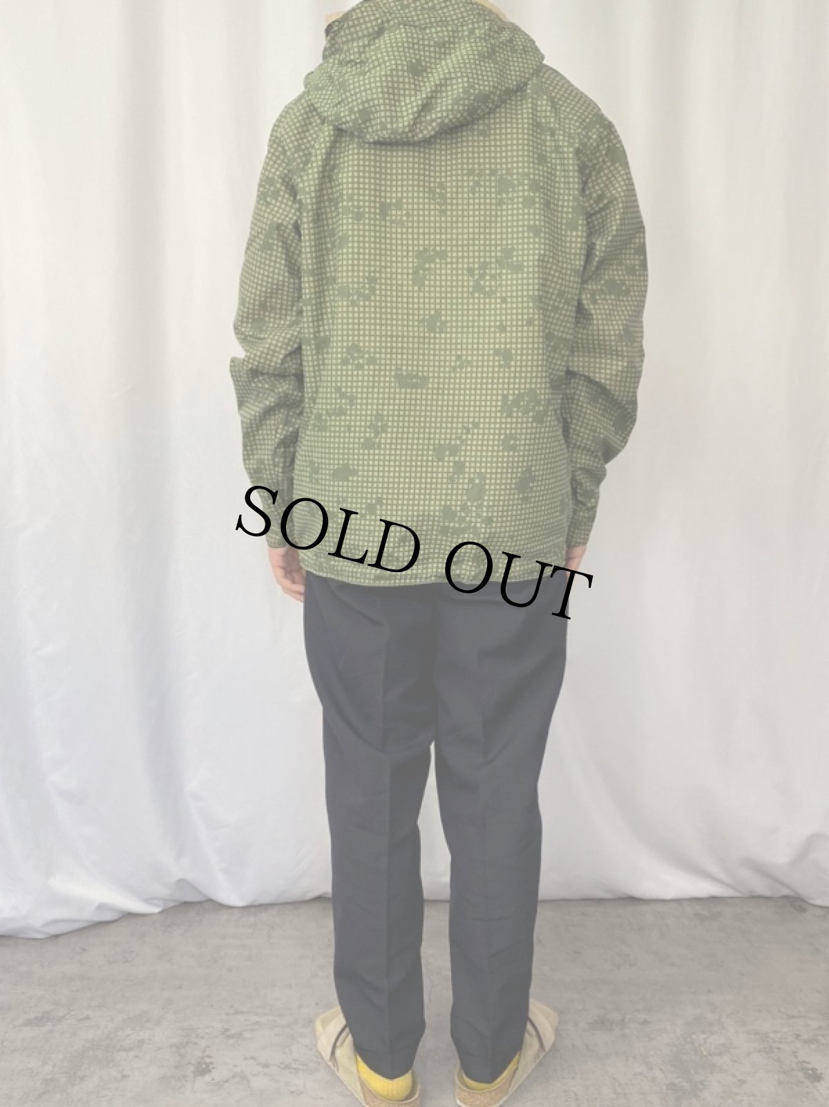 画像4: LOG HOUSE DESIGNS "GORE-TEX" デザートカモ×ナイトカモ リバーシブルパーカー L (4)