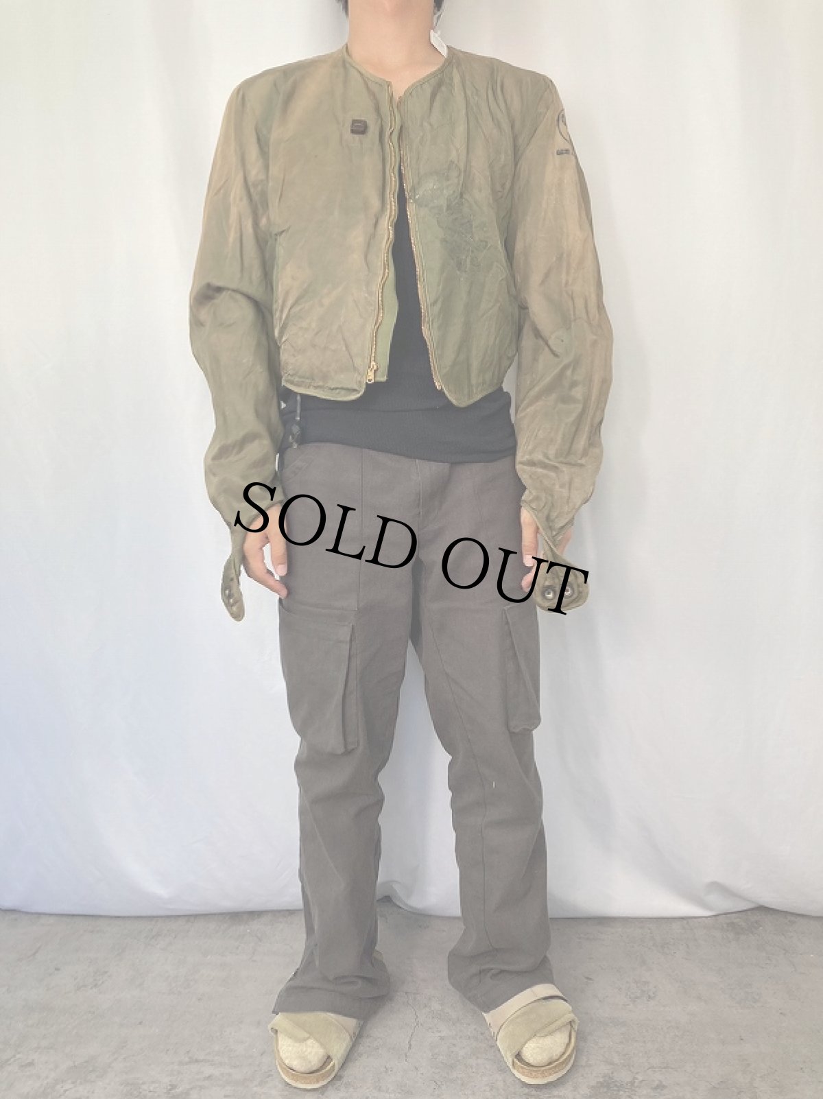 画像2: 30〜40's USAAF TYPE F-3 エレクトリックフライトジャケット (2)