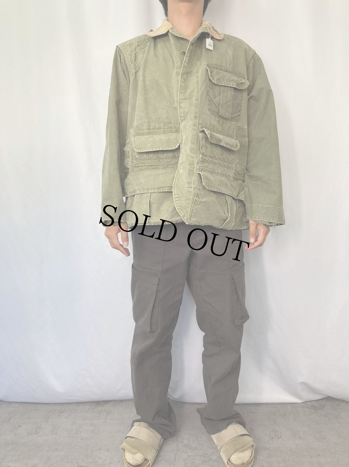 画像2: 40's〜50's HINSON Bodyguard ハンティングジャケット (2)