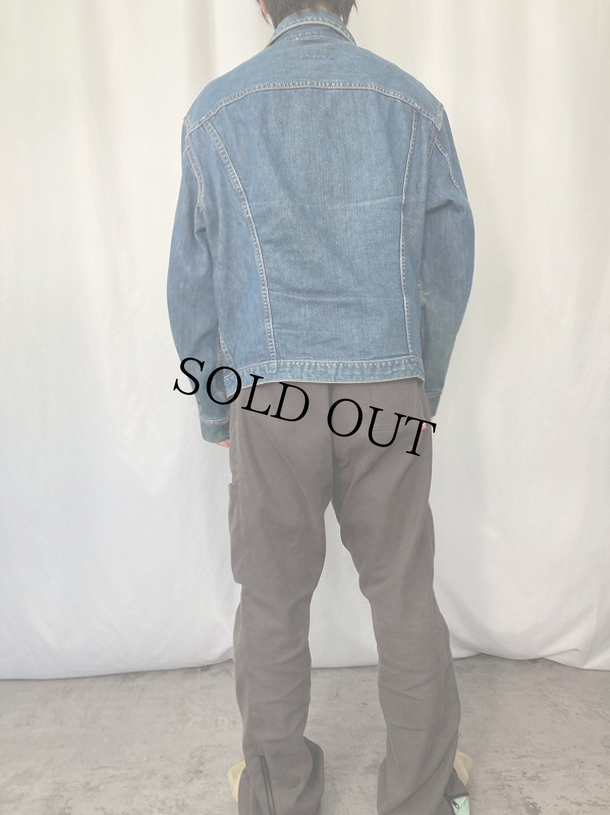 画像3: 60's Wrangler 11MJ デニムジャケット size46 (3)
