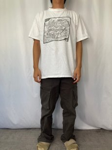 画像2: 90's Apple USA製 "Matt Groening" Life In Hell Bongo's Dream Dorm プリントTシャツ XL (2)