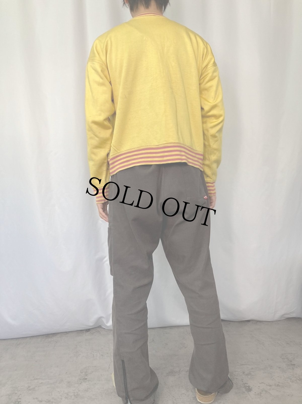 画像3: 50's Champion 小文字ランタグ "WILLAMETTE" ダブルフェイス レーヨンスウェット SIZE46 (3)