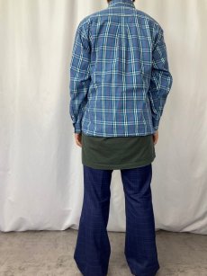 画像3: BURBERRY LONDON バーバリーチェック柄 ボタンダウンシャツ M (3)