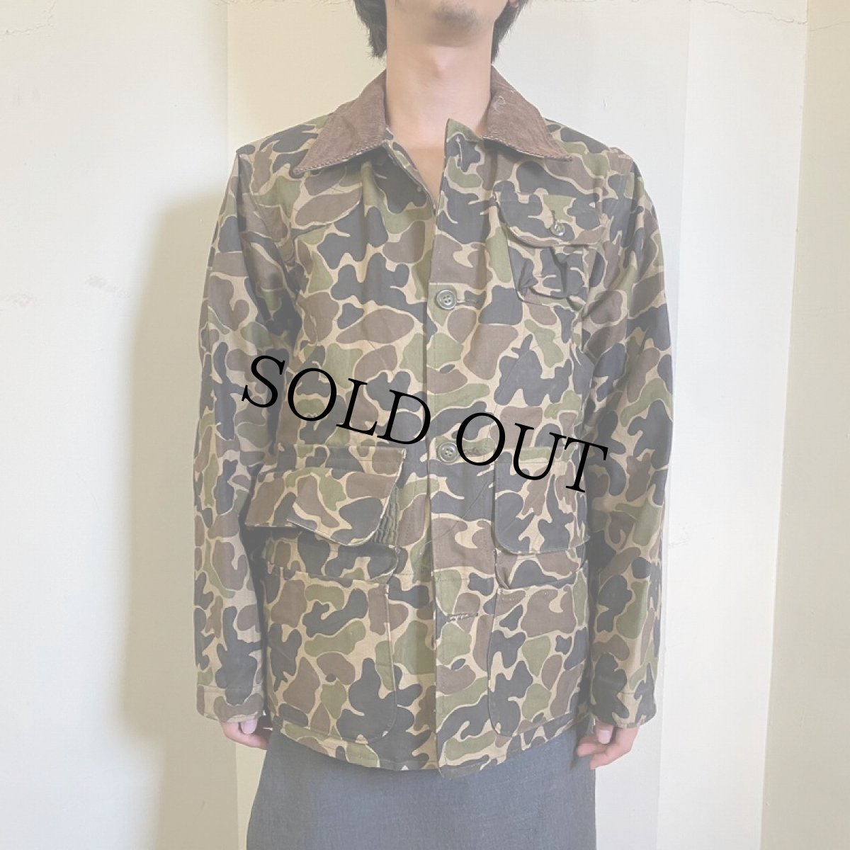 画像2: 90's RED HEAD "Bone-Dry" カモ柄 ハンティングジャケット SIZE42 (2)